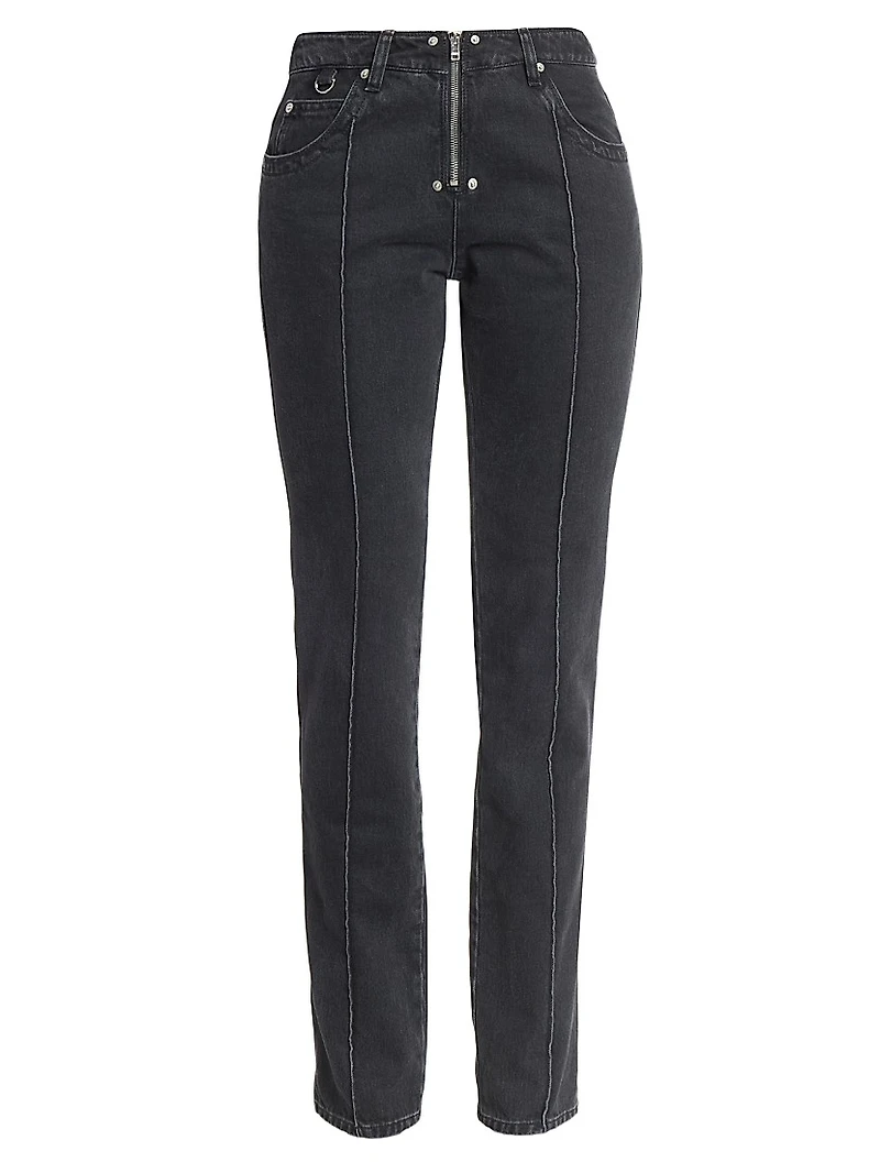 Silviana Straight-Leg Jeans