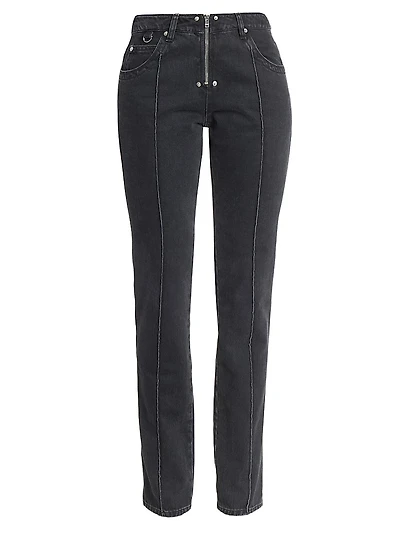 Silviana Straight-Leg Jeans