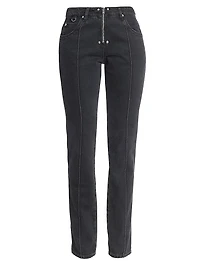 Silviana Straight-Leg Jeans