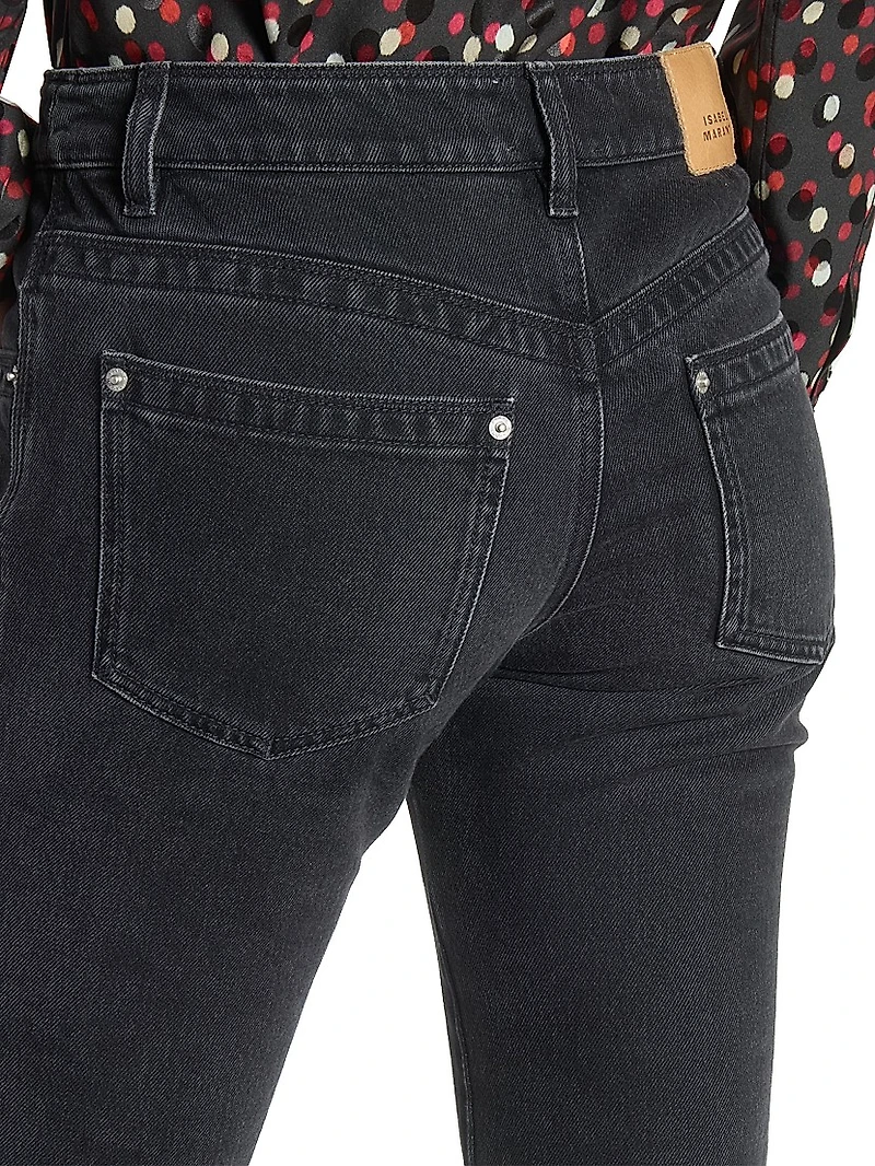 Silviana Straight-Leg Jeans