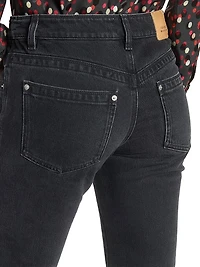 Silviana Straight-Leg Jeans