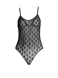Mildy Sheer Lace Bodysuit