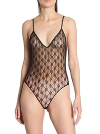 Mildy Sheer Lace Bodysuit