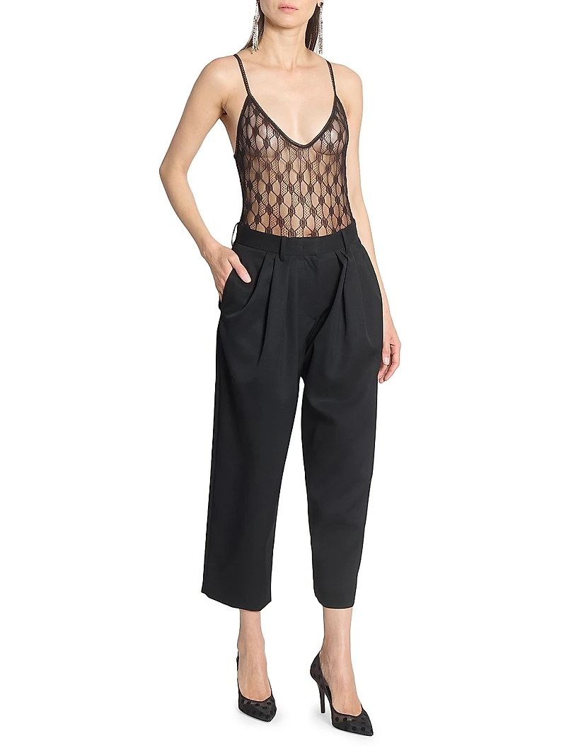 Mildy Sheer Lace Bodysuit