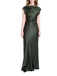 Back to You Satin Maxi Dress