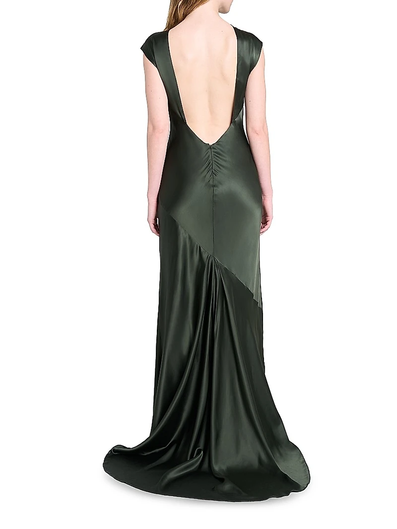 Back to You Satin Maxi Dress