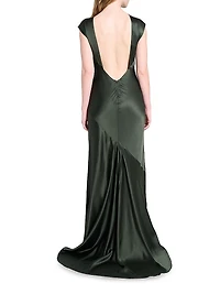 Back to You Satin Maxi Dress