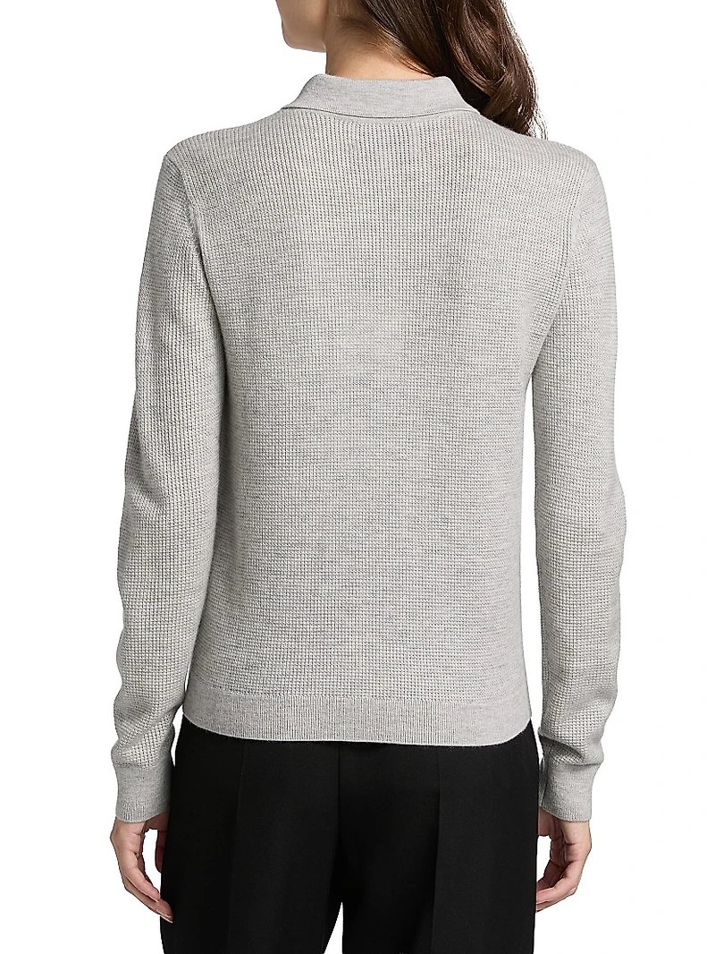 Jorden Cashmere Polo Top