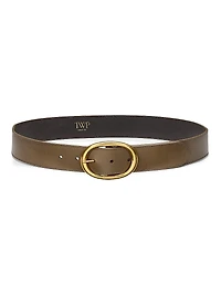 Wide Leather Belt