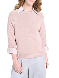 Easy Cashmere Crewneck Sweater