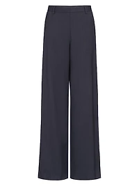 Downing Wool Wide-Leg Pants