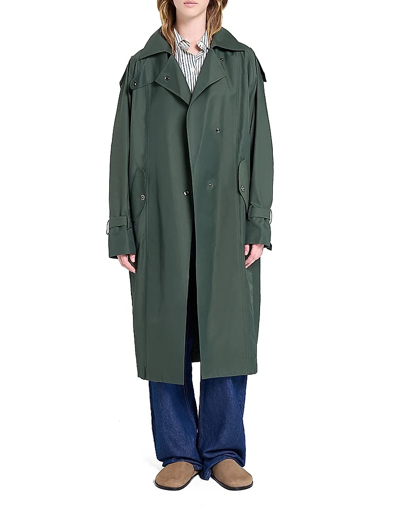 Long Bogie Trench Coat
