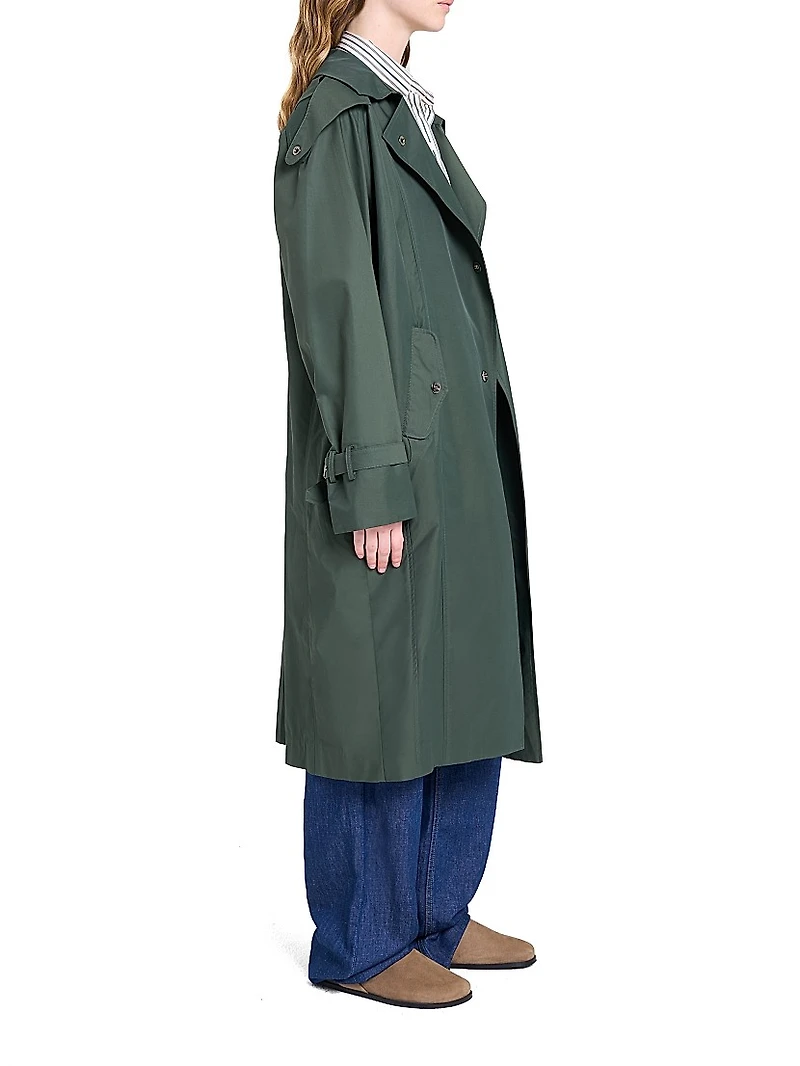 Long Bogie Trench Coat