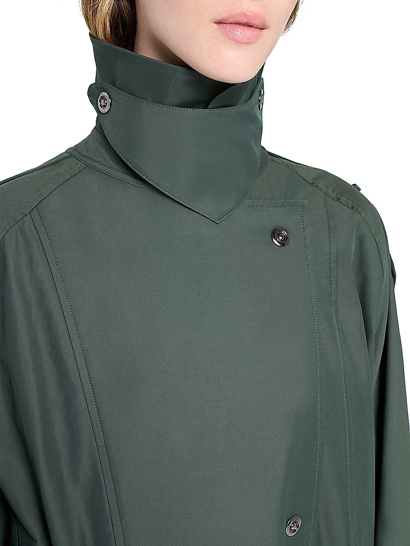 Long Bogie Trench Coat