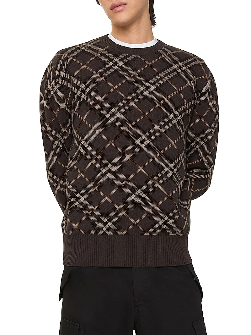 Gregory Check Sweater