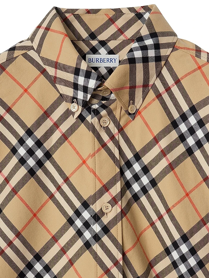 Roan Check Cotton Shirt