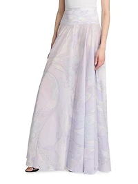 Passepartout Muslin Cotton Maxi Skirt