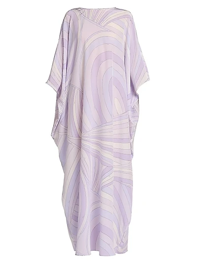 Passepartout Crêpe De Chine Oversized Caftan