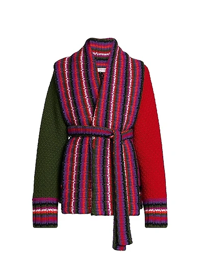 Passepartout Colorblocked Cardigan
