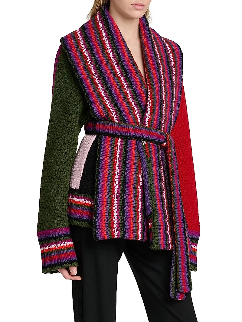 Passepartout Colorblocked Cardigan