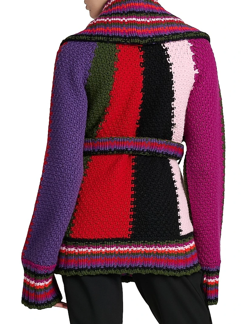 Passepartout Colorblocked Cardigan