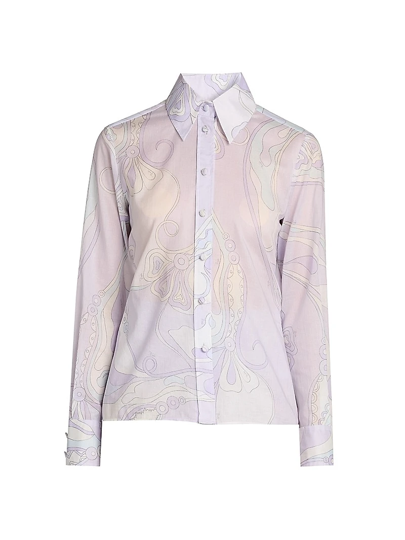 Passepartout Cotton Muslin Slim-Fit Shirt