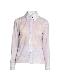 Passepartout Cotton Muslin Slim-Fit Shirt
