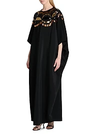 Sequined-Embellished Caftan