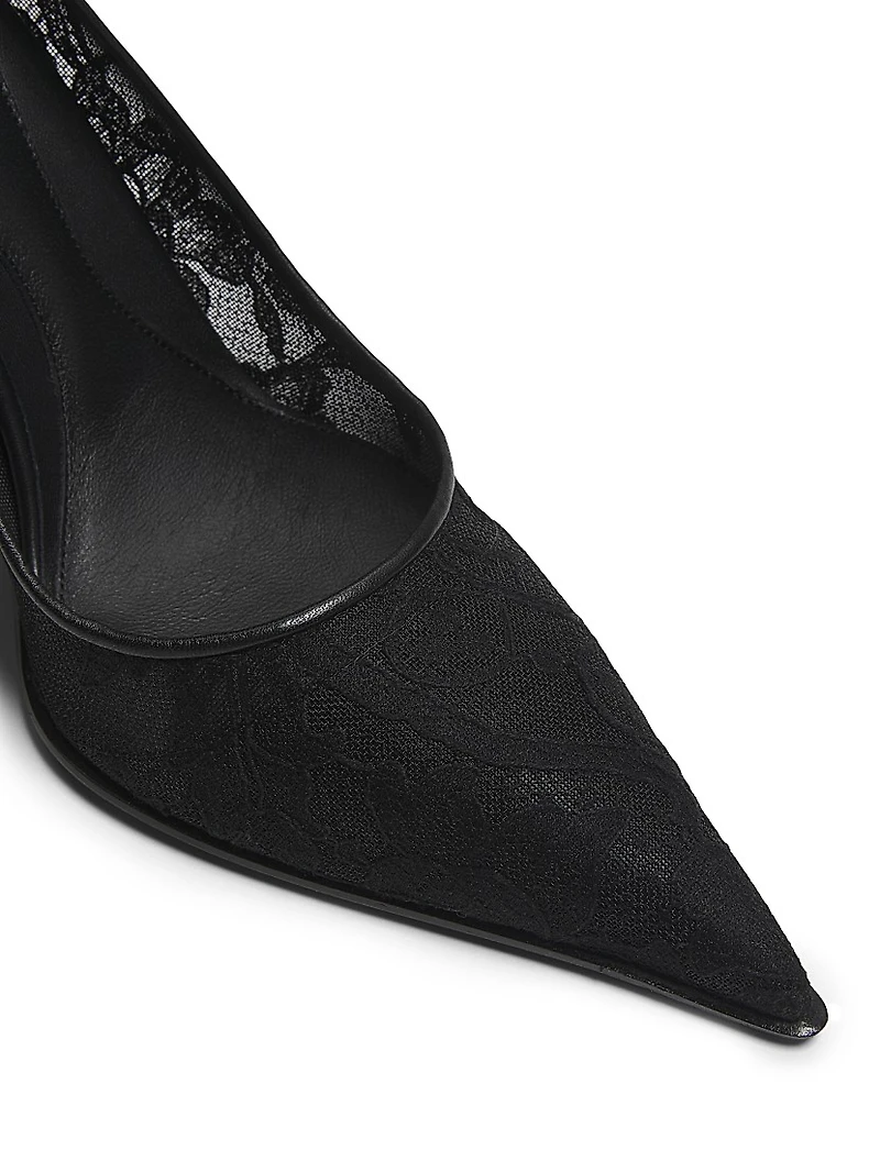 100MM Lace Pumps