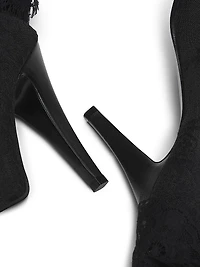 100MM Lace Pumps