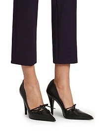 Corset 100MM Leather Pumps