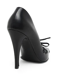 Corset 100MM Leather Pumps
