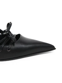 Corset 100MM Leather Pumps