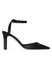 Carla 80MM Velvet Pumps