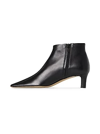 Carla 45MM Leather Ankle Boots