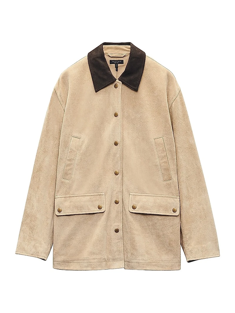 Cassidy Suede Biker Jacket