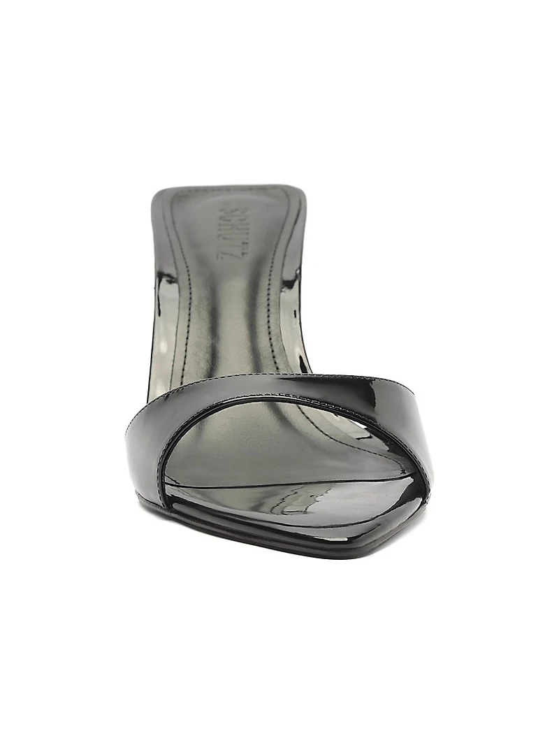 Elodie 75MM Patent Leather Sandals