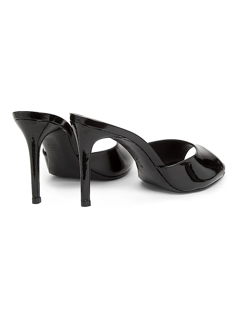 Cloe 100MM Patent Leather Sandals