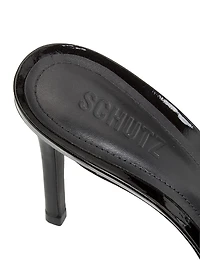 Cloe 100MM Patent Leather Sandals