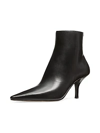Selina 75MM Leather Ankle Booties