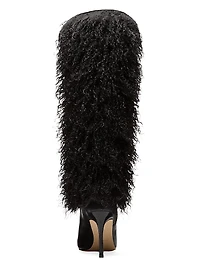 Dawn 90MM Faux-Shearling & Leather Boots