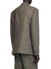 Double-Breasted Suit Jacket