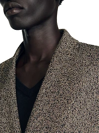 Double-Breasted Suit Jacket