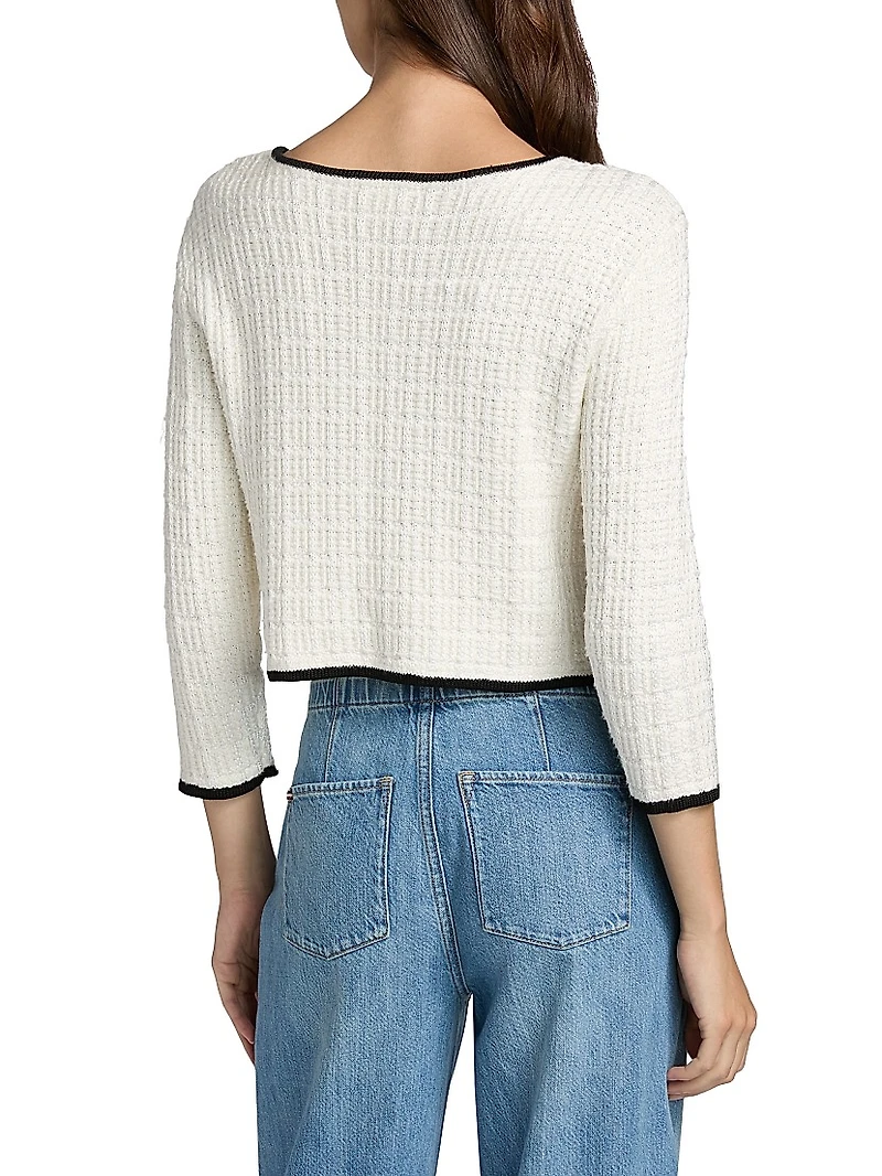 Akira Embellished Bow Cardigan