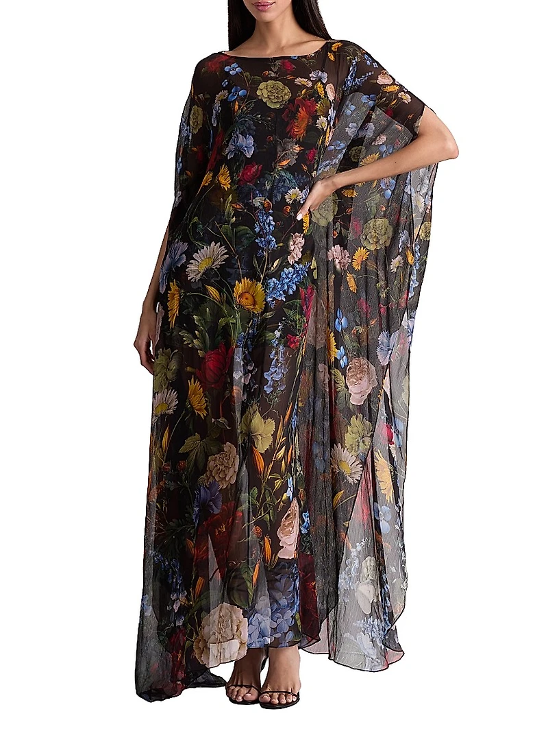 Linn Cape Maxi Dress