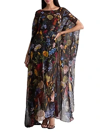 Linn Cape Maxi Dress