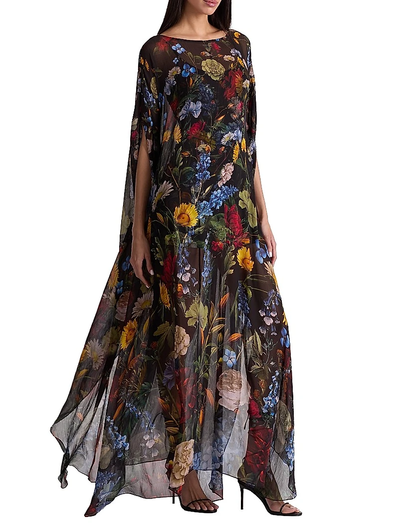 Linn Cape Maxi Dress