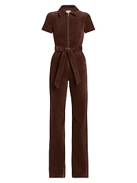 Gorgeous Corduroy Wide-Leg Jumpsuit