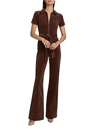 Gorgeous Corduroy Wide-Leg Jumpsuit