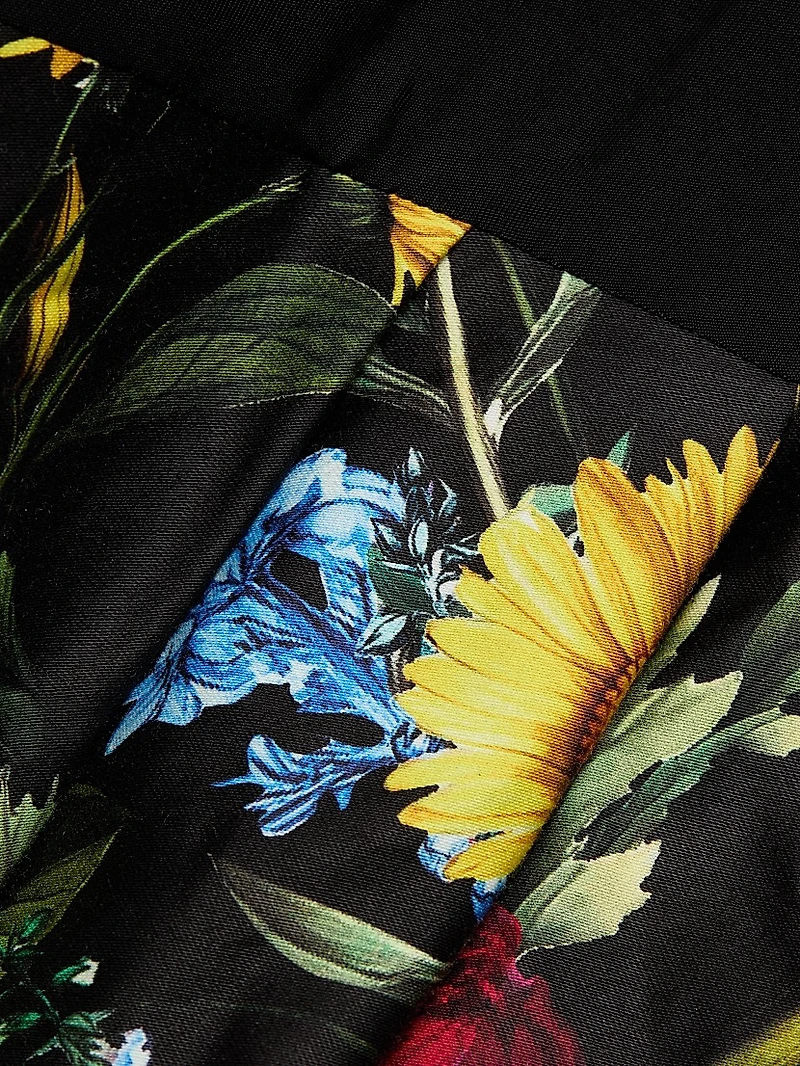 Adley Floral Drop-Waist Maxi Dress